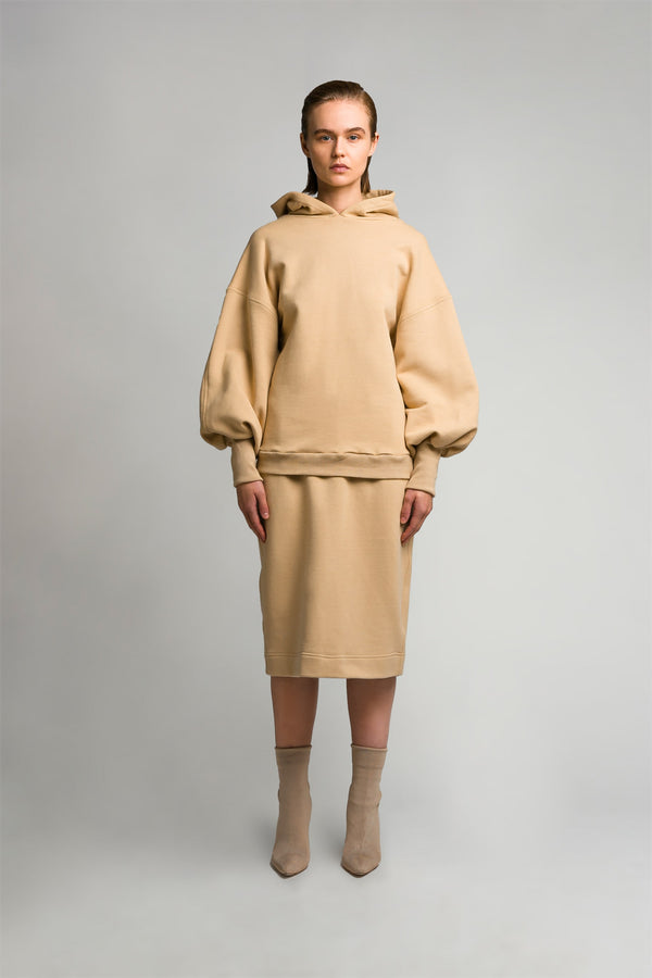 Core Hoodie Camel