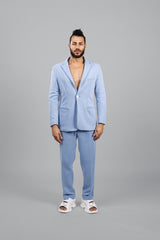 Tailored Jacket Powder Blue